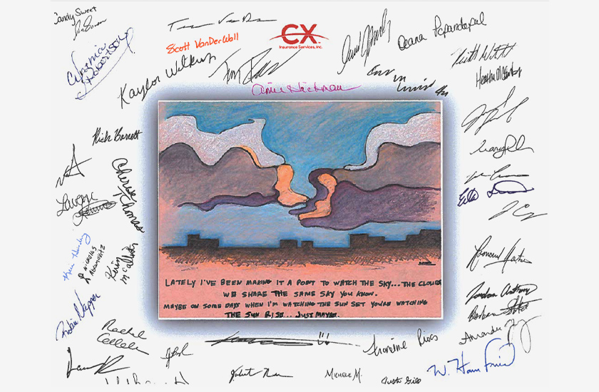 CXIS greeting card